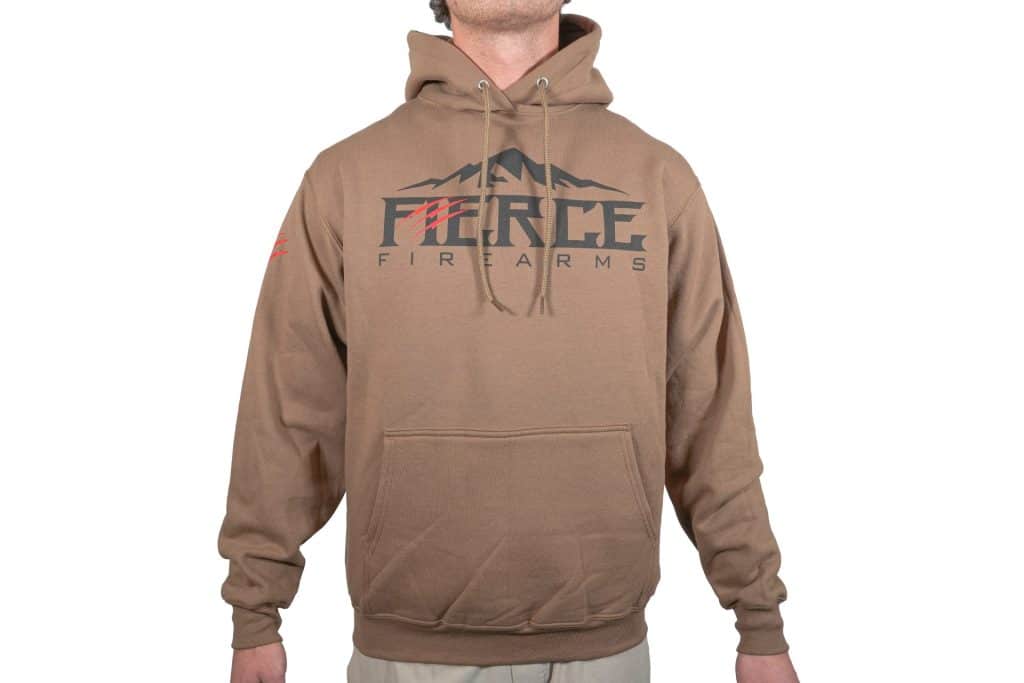 Fierce hoodie brown