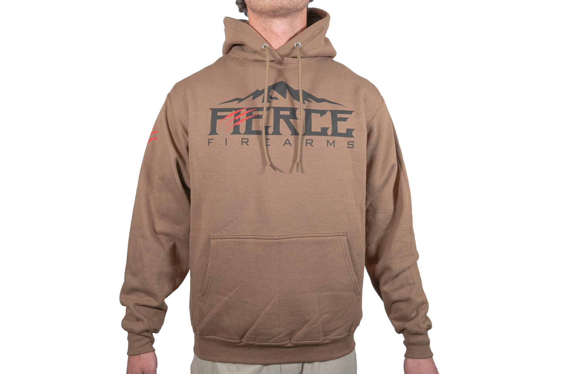 Fierce hoodie brown
